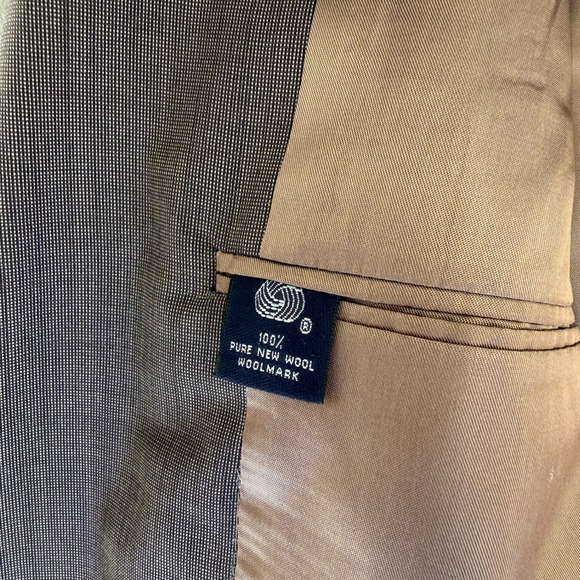Men's Brooks Brothers Classic 2 Button 100% Wool Blazer - 40R (Made in USA) - Picture 5 of 9
